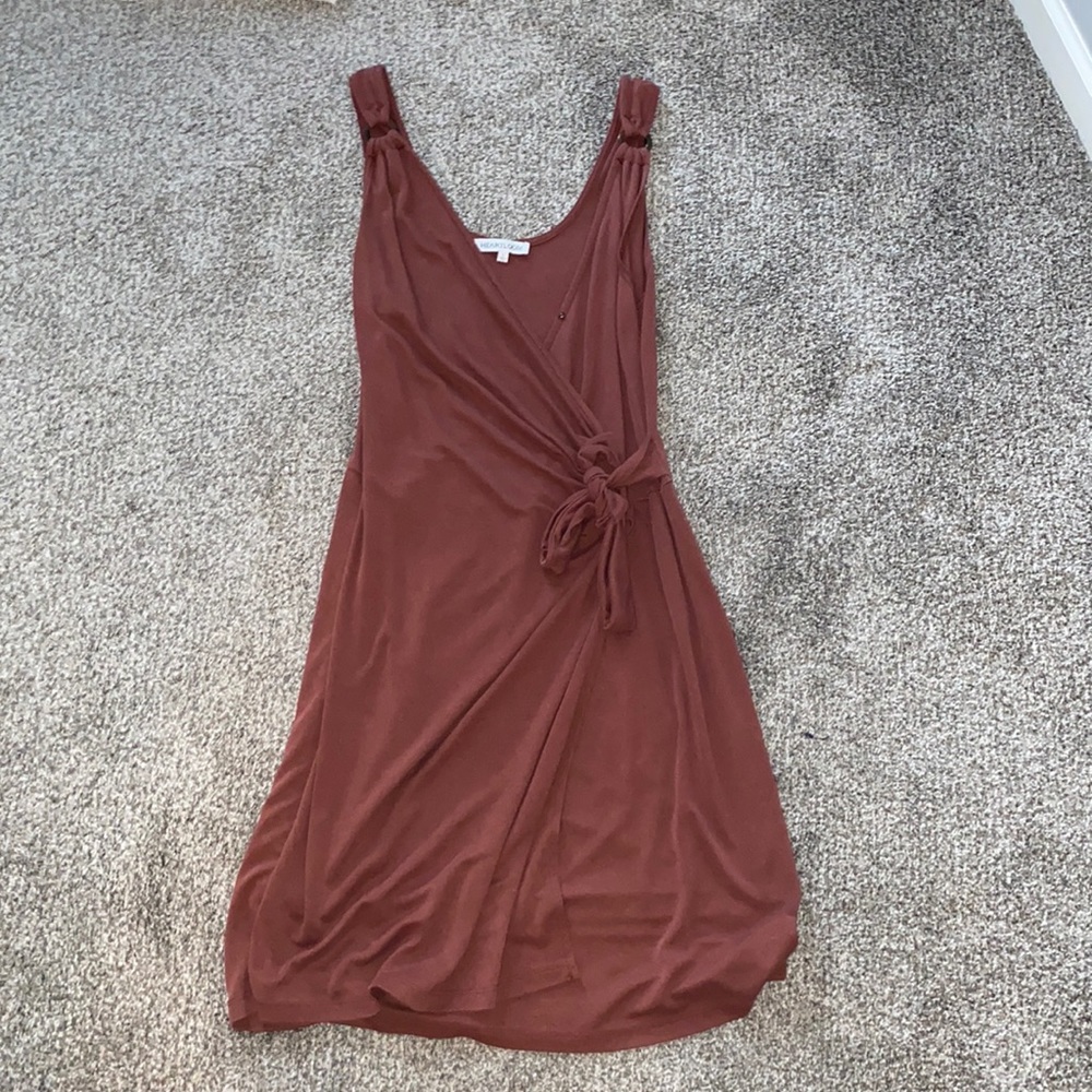 Rustic Wrap Dress